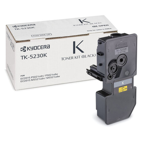 Картридж оригинальный Kyocera TK-5230K (2600 страниц) черный (1T02R90NL0)