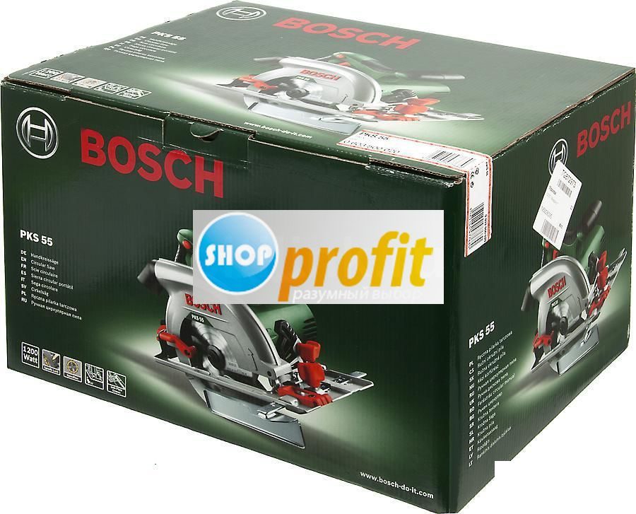 Пила дисковая (циркулярная) Bosch PKS 55 (603500020)