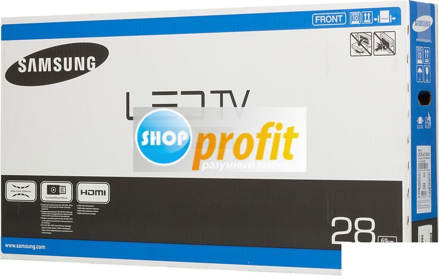 LED телевизор 28&quot; Samsung UE28J4100AK, HD Ready (720p), черный (UE28J4100AKXRU)