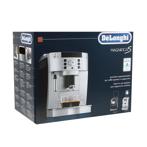 Кофемашина DeLonghi ECAM 22.110SB, серебристый (ECAM22.110SB)