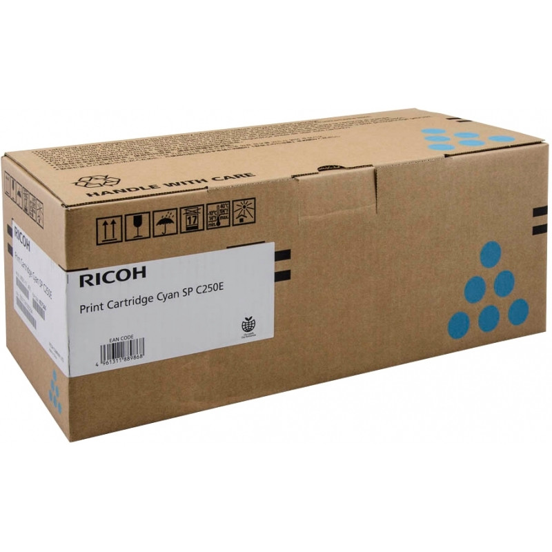 Картридж оригинальный Ricoh SPC250 (407544) (1600 страниц) голубой