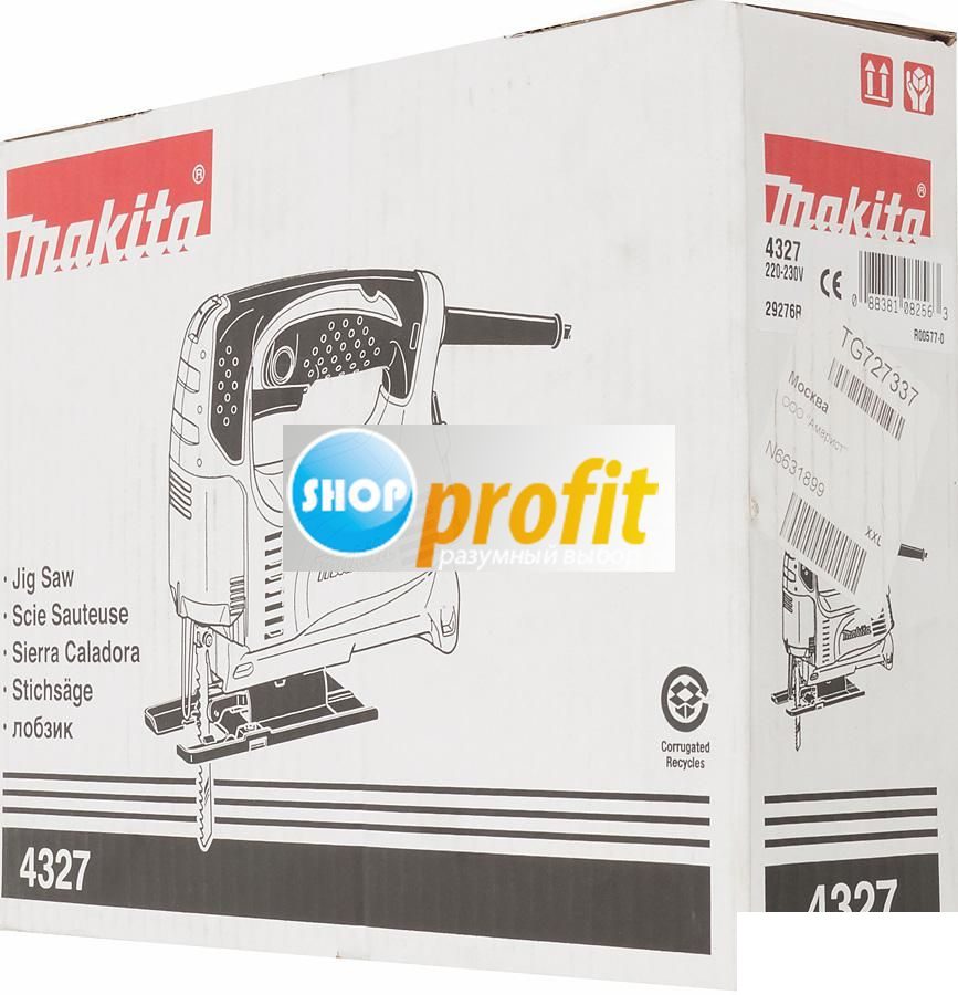 Лобзик электрический Makita 4327, 450Вт (4327)