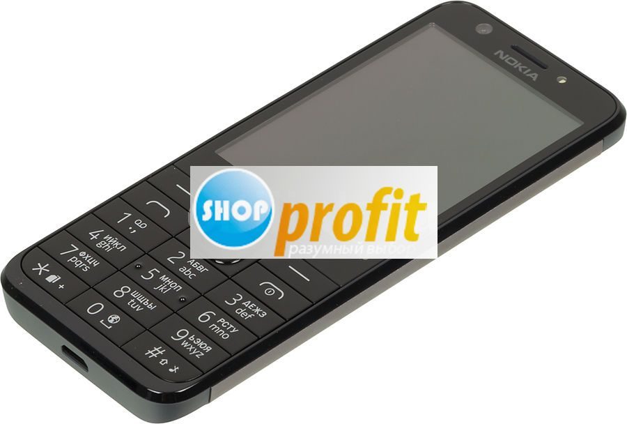 Мобильный телефон Nokia 230 Dual Sim серый, 2 sim-карты (A00026971)