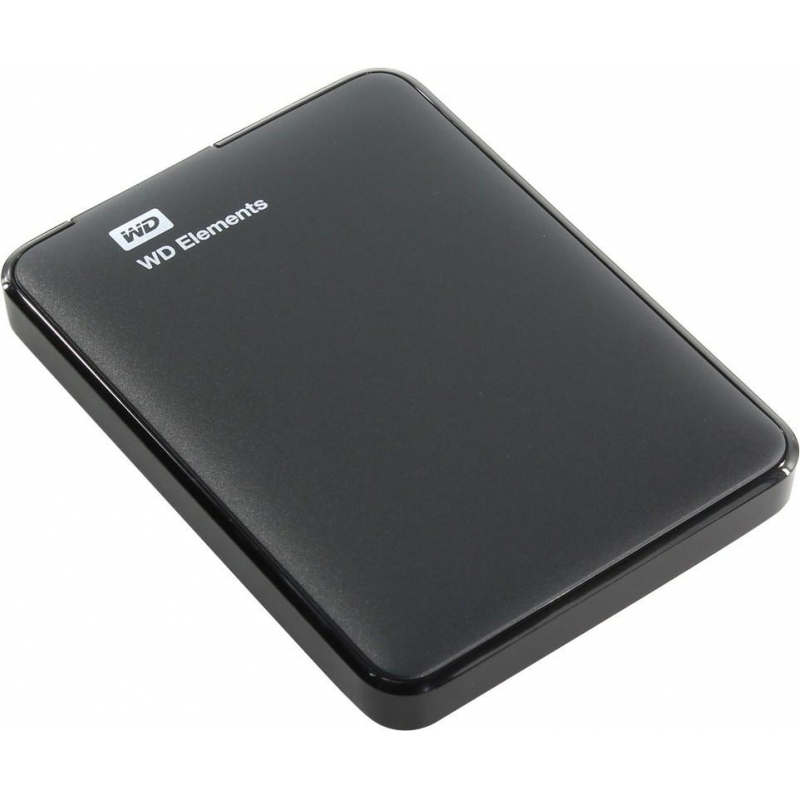 Внешний жесткий диск WD Elements Portable, 1Тб, черный (WDBUZG0010BBK-WESN)