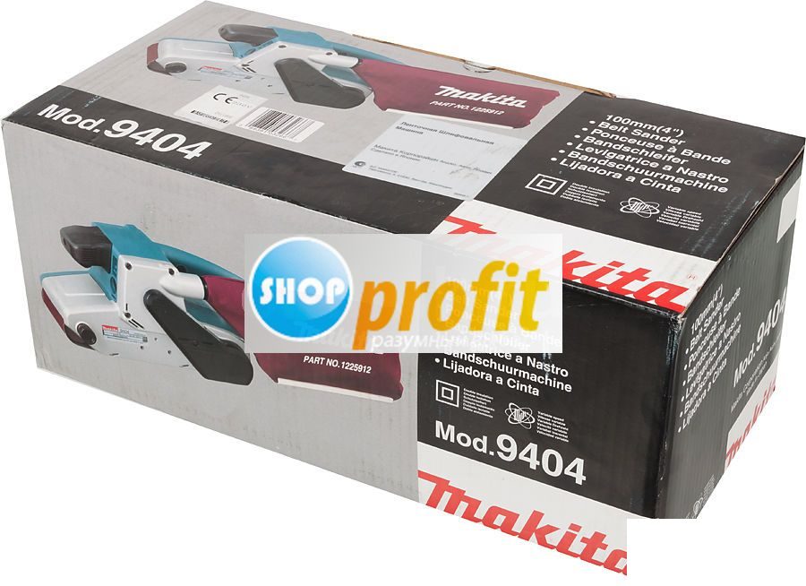 Шлифмашина ленточная Makita 9404, размеры ленты 610х100мм (9404)