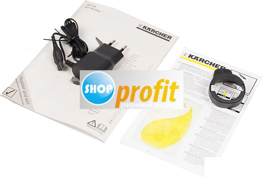 Стеклоочиститель Karcher WV 50 Plus, желтый (1.633-117.0)