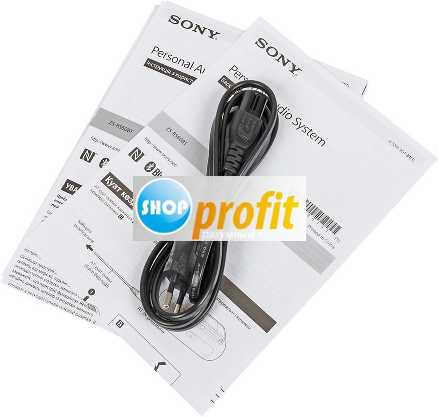 Аудиомагнитола Sony ZS-PS50, черный (ZSPS50B.RU5)