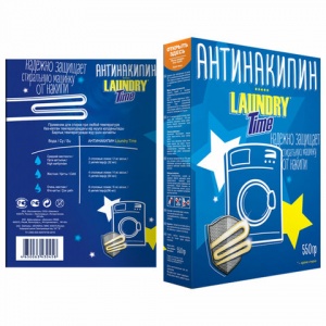 Средство для удаления накипи Laundry Time, 550г, 24шт.