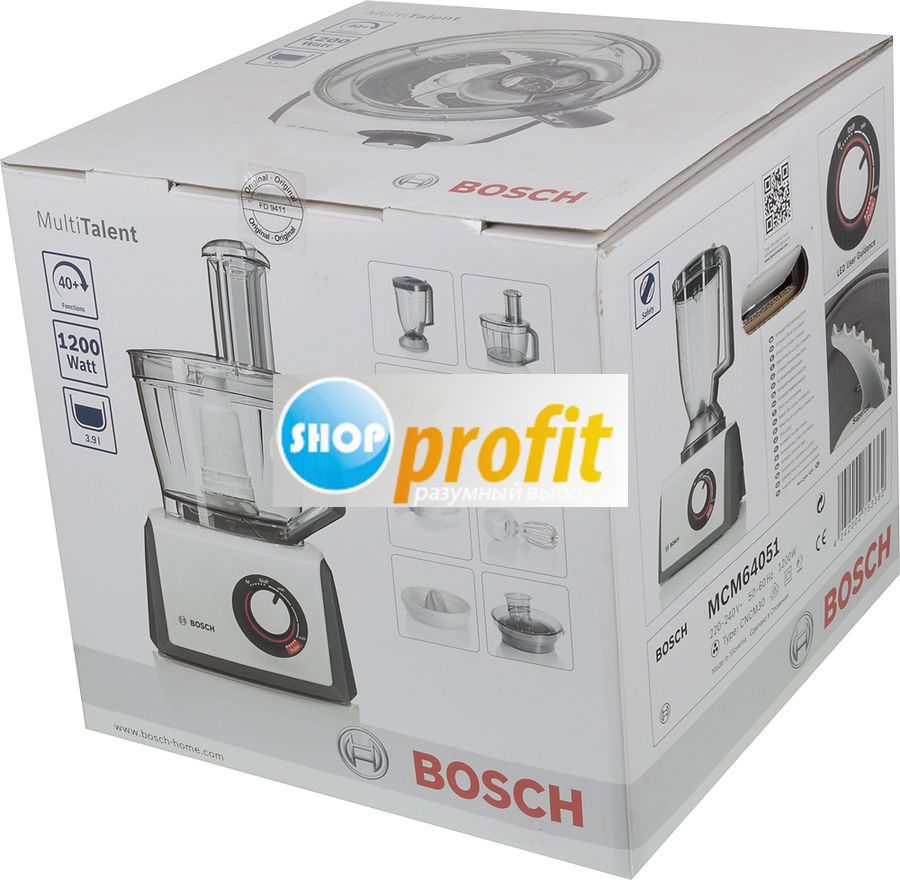 Кухонный комбайн Bosch MCM64051, серый (MCM64051)