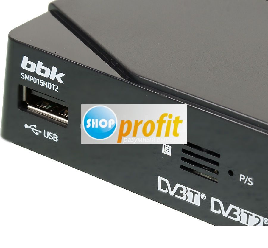 Ресивер DVB-T2 BBK SMP015HDT2, черный (SMP015HDT2 BLACK)