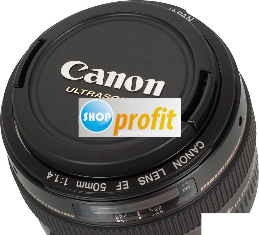 Объектив Canon EF 50mm F1.4 USM, байонет Canon EF, черный (2515A012)