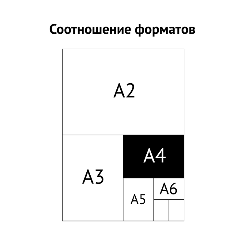 Папка-планшет с крышкой OfficeSpace (А4, до 100 листов, пластик) черный (245659)